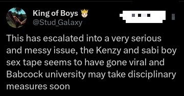 Sabi Boy & Kenzy’s Kiss Video Leak - Nigeria Gossip