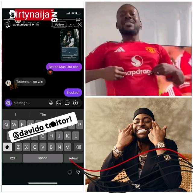 Did Adekunle Gold Really Block Davido Over a Football Bet? The Truth Behind the Buzz - Related Nigeria Gossip