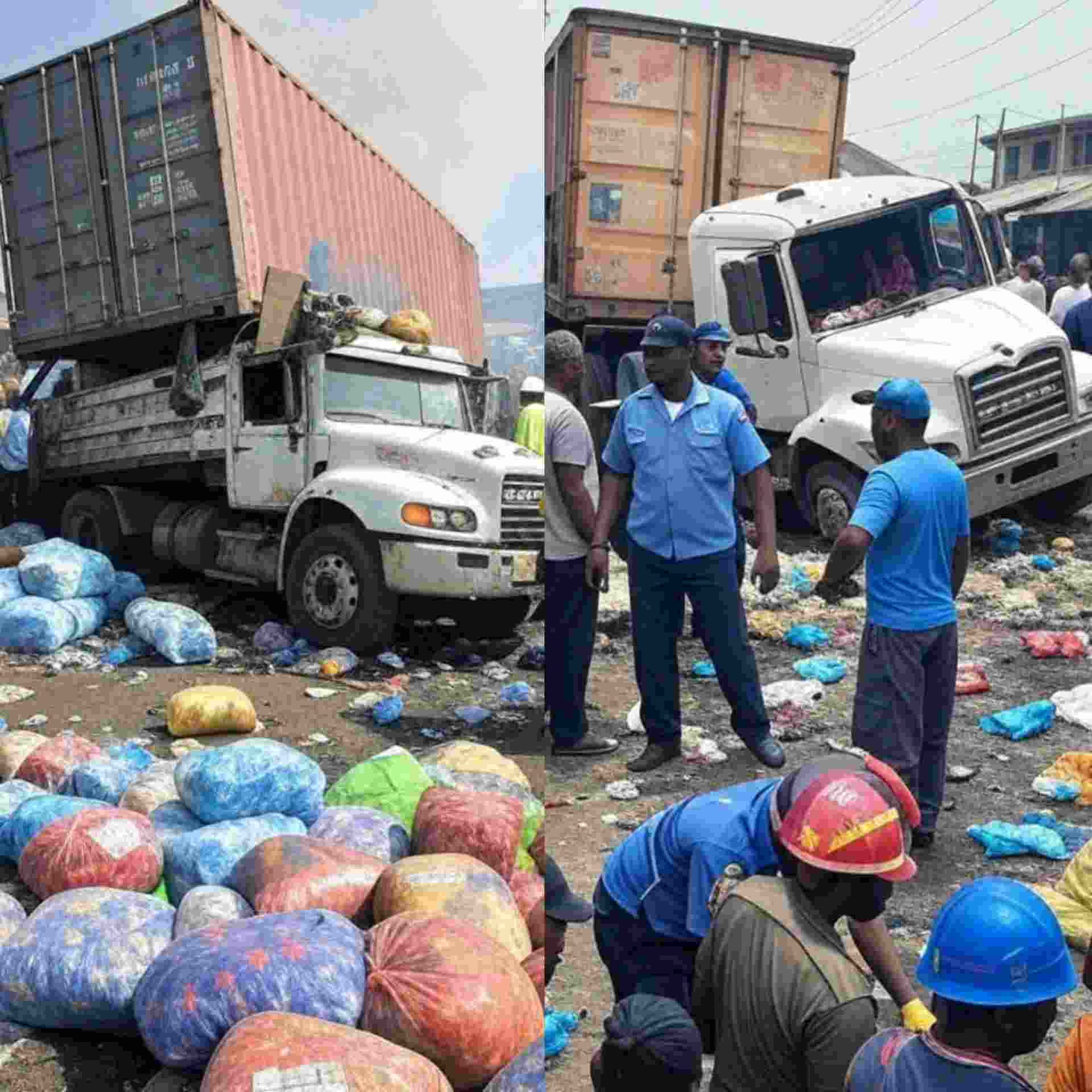 Truck Tragedy Strikes Balogun Market: Lives Lost in Chaos - Nigeria Gossip and Scandals