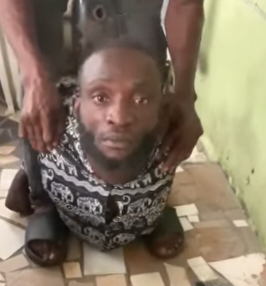 Notorious Armed Robber Caught in Port Harcourt Drama(video) - Nigeria Gossip and Scandals