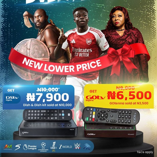 GOtv & DStv Slash Prices to ₦6,500 & ₦7,900: Real Deal or Desperate Move?
