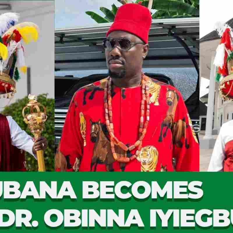 Obi Cubana Bags Prestigious Chieftaincy Title, Steals Show with Giant Traditional Cap - Nigeria Gossip and Scandals
